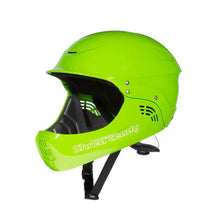 Load image into Gallery viewer, Flash Green Shred Ready Standard Fullface Whitewater Helmet
