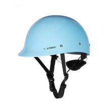 Load image into Gallery viewer, Cornflower Blue Shred Ready Super Scrappy Whitewater Helmet
